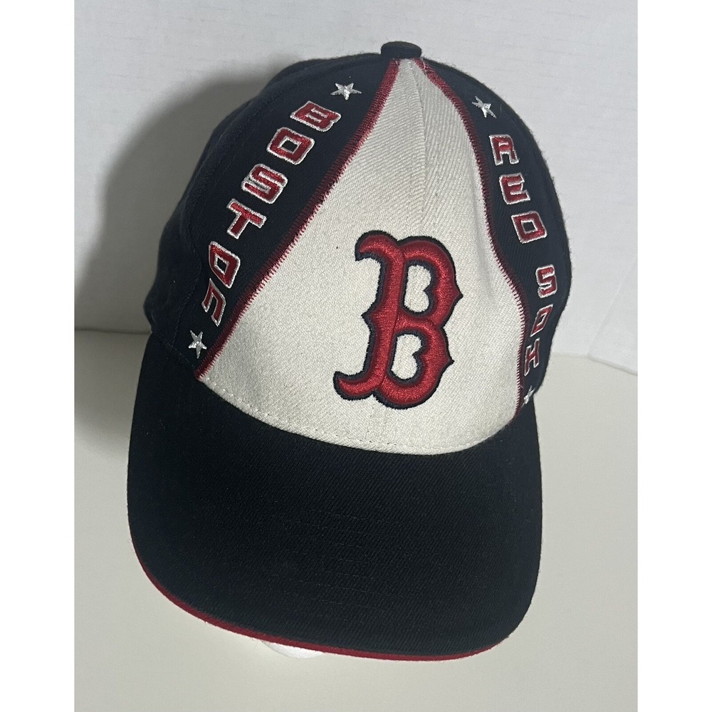 Vintage Boston Red Sox Twins Ent. Mens Baseball Hat Logo MLB One Size Fits All